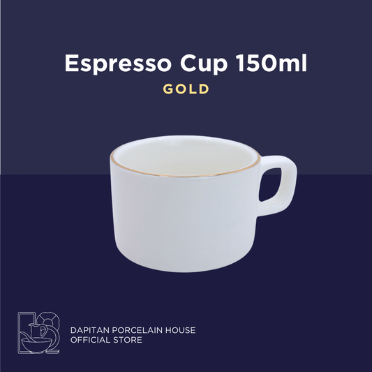 Espresso Cup 150ml - Gold